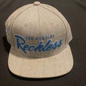Young & Reckless Gray and Blue Hat